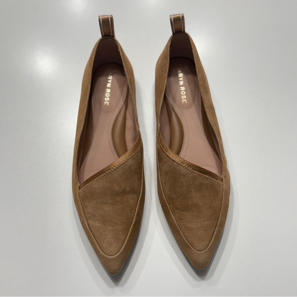 Taryn Rose Felicity Silky Suede Flat
